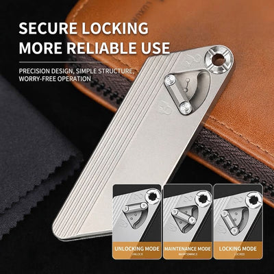 Titanium EDC Safety Lock Box Cutter