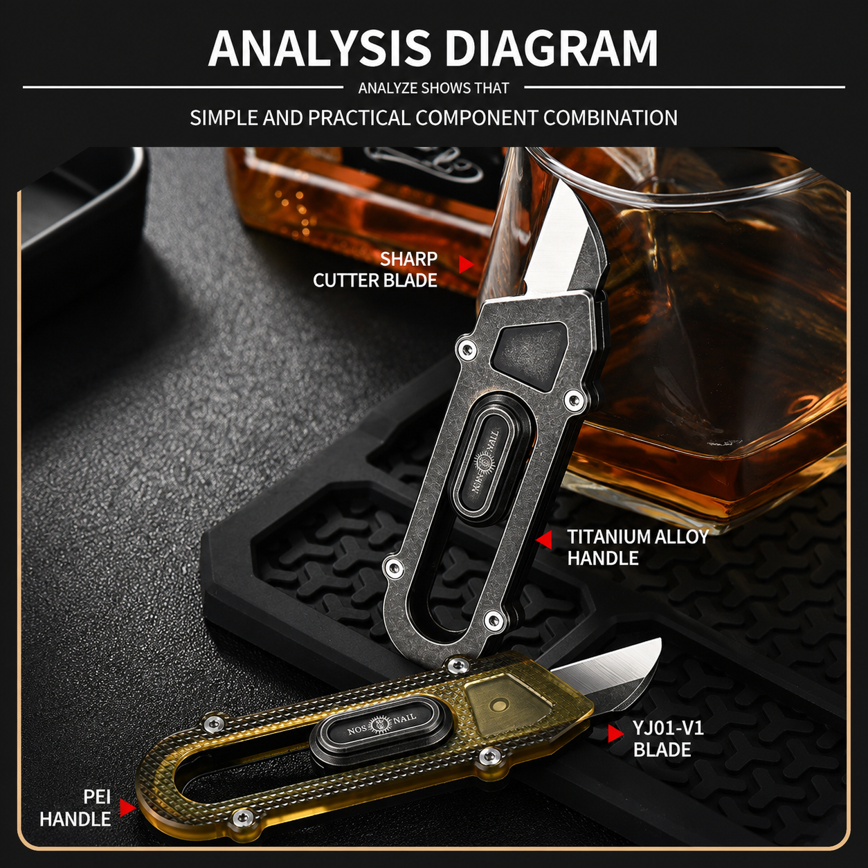 VaporBlade Titanium EDC Micro Folder