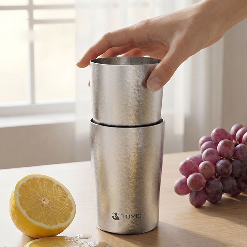 TOMIC Portable Titanium Cup