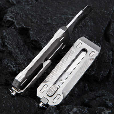 Precision Titanium EDC Utility Knife - Multi-Function Tactical Box & Wire Cutter