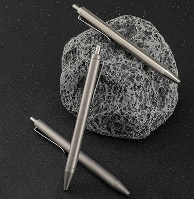 TiSlim: Titanium Business Tactical Ballpoint Pen