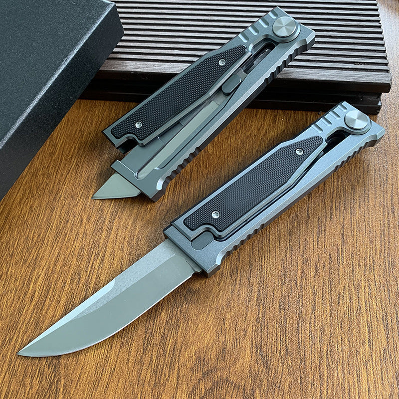 TerraGrip: Aluminum Portable Folding Utility Knife