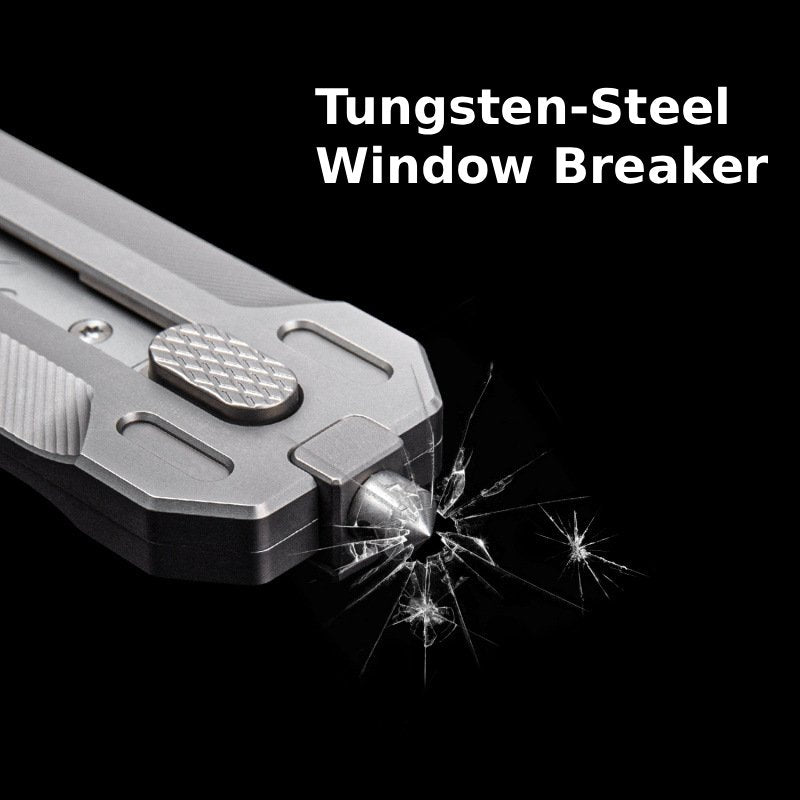 Precision Titanium EDC Utility Knife - Multi-Function Tactical Box & Wire Cutter