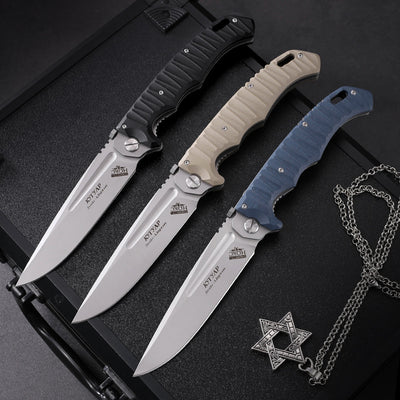Multi-Color Comfort Handle Portable Folding EDC Cutting Tool