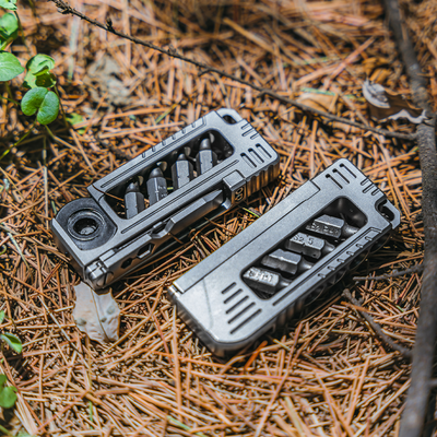 TI-MMS EDC Titanium Magnetic Screwdriver Integrated Pocket Multi-Tool