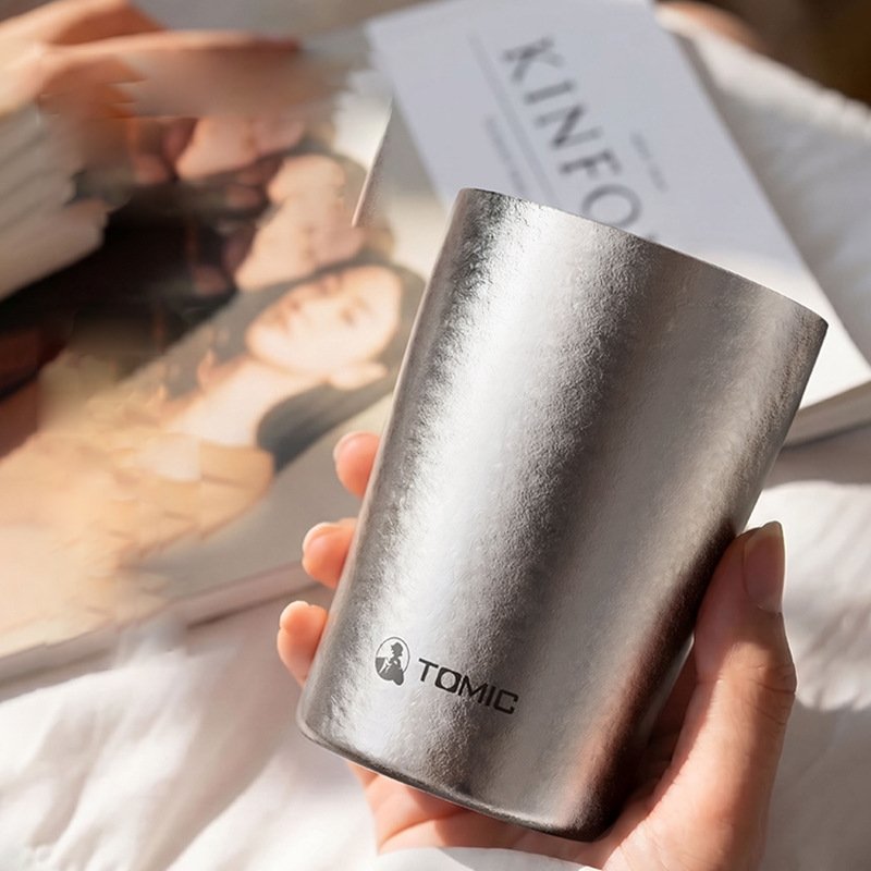 TOMIC Portable Titanium Cup