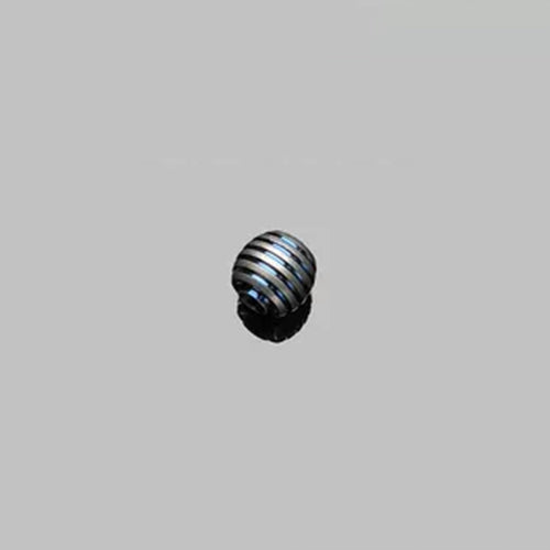 Titanium Rotating Beads EDC Cord Pendant Head Keyring Accessory