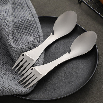 Titanium Spoon&Fork&Knife&Bottle Opener&Slicer