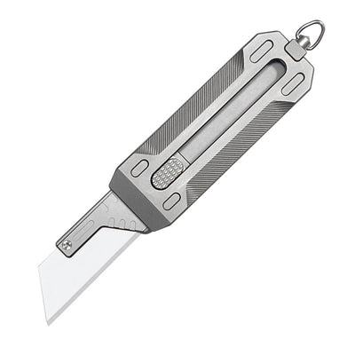 Precision Titanium EDC Utility Knife - Multi-Function Tactical Box & Wire Cutter