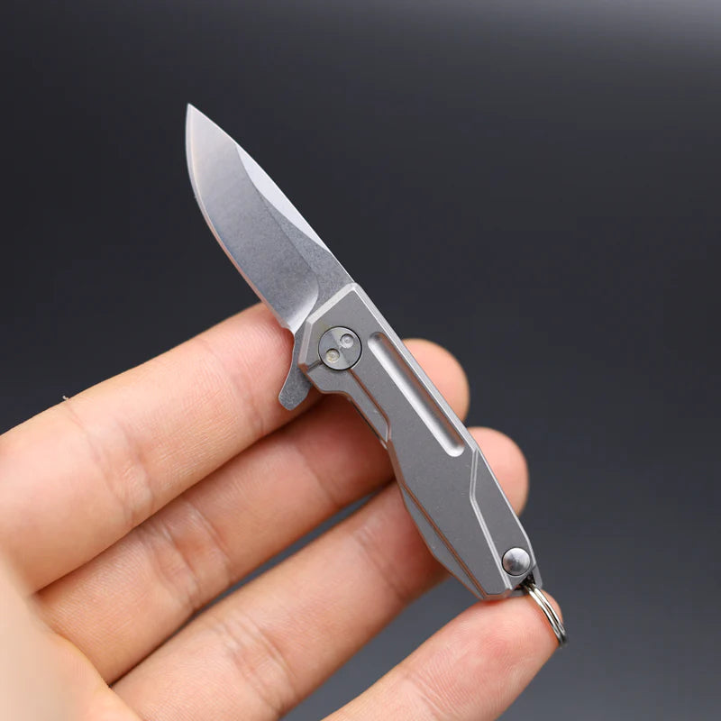 Mini Keychain Folding Utility Pocket Knife