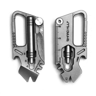 ApexShard Titanium EDC Multi-Tool Carabiner