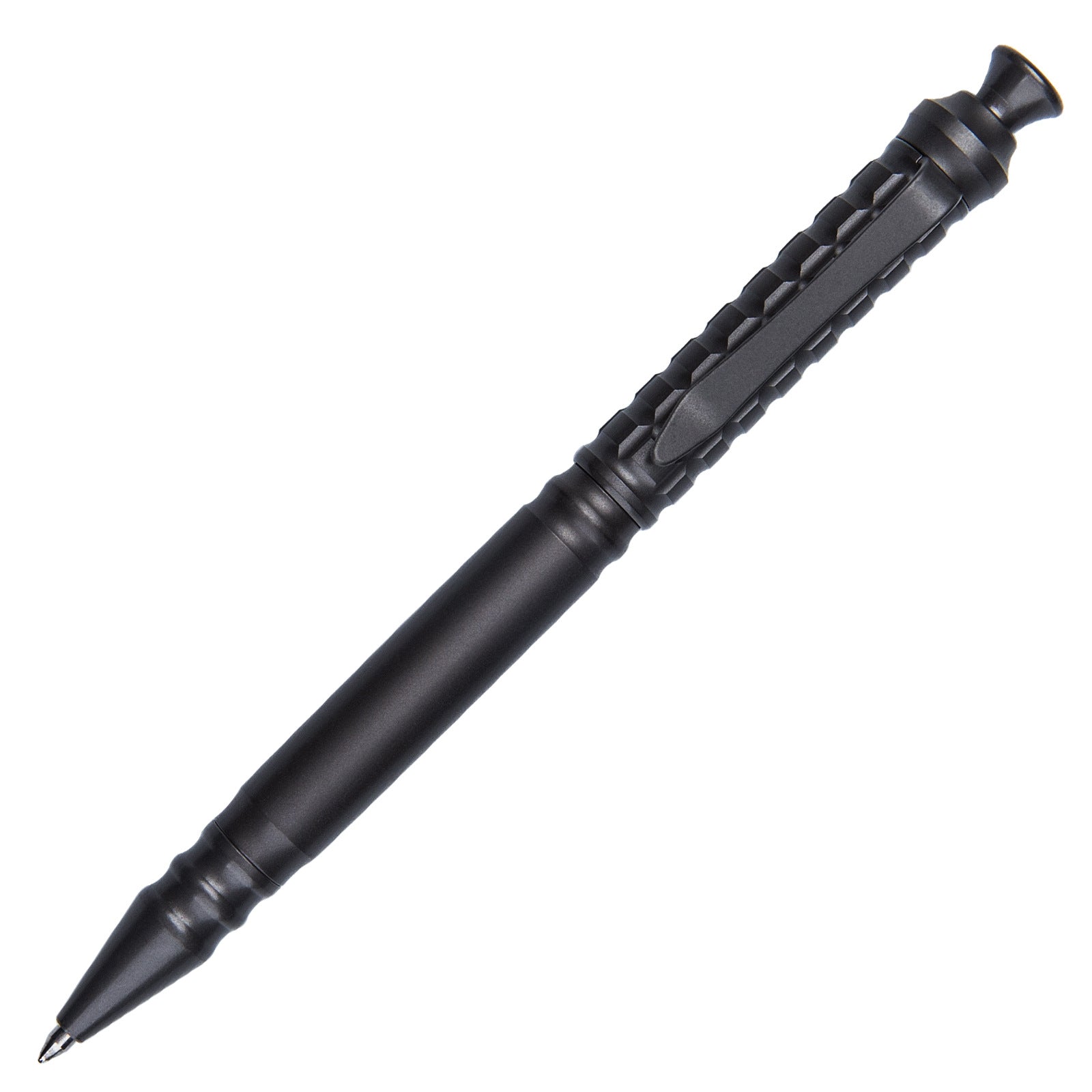 TiPress: Knurled Titanium Click EDC Tactical Pen
