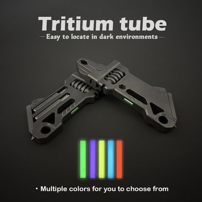 Ti EDC Wrench:Titanium Wrench Multi-Tool Spanner Outdoor Gear Pocket Tool