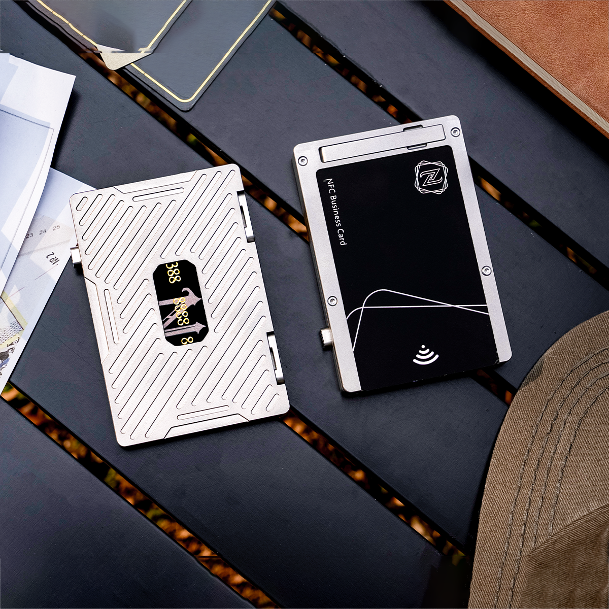 Mechanical Card Holder: EDC Essential Tools for Daily Travel【Pre-Order】