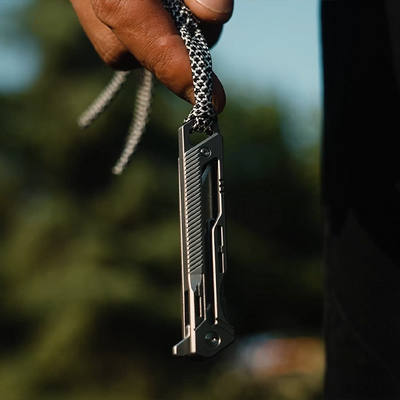 Titanium Folding Knife EDC Tool Surgical Blade Outdoor Gear Gadget