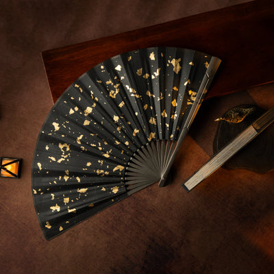 Titanium EDC Folding Hand Fan - Gr5 Titanium Pocket Carry Oriental Decor Fan