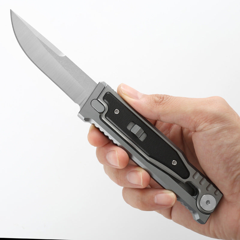 TerraGrip: Aluminum Portable Folding Utility Knife