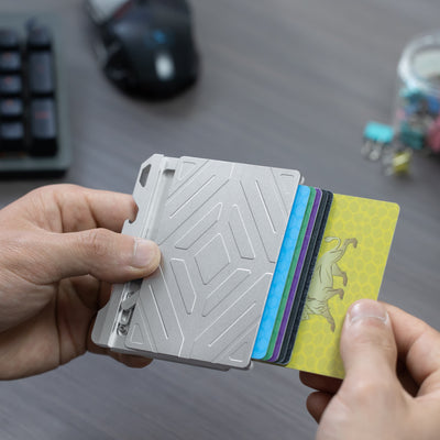 [Pre-Order]MechVault Wallet — Push. Fan. Click. Enjoy Every Carry