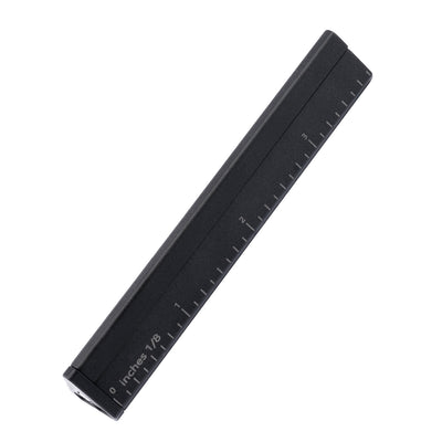 TL07 Titanium Multi-Functional EDC Ruler & Hidden Pencil Set