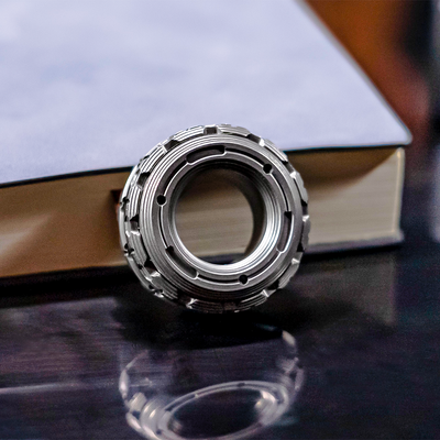 The World's Most Powerful Titanium Fidget Toy-Mechanic Ring