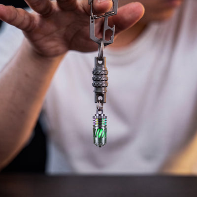 [PRE-ORDER] SpinTi: The Rotating Tritium Keychain— Glow That Never Fades