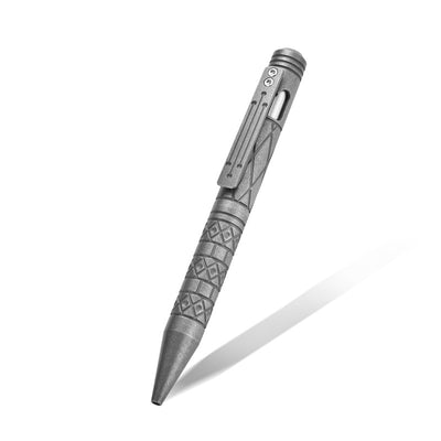 Titanium Alloy Tactical Pen, EDC Window Breaker Ballpoint Pen