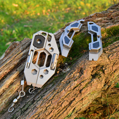 Blade Shadow-Titanium Steel WireSaw EDC Multi-tool Outdoor Gear