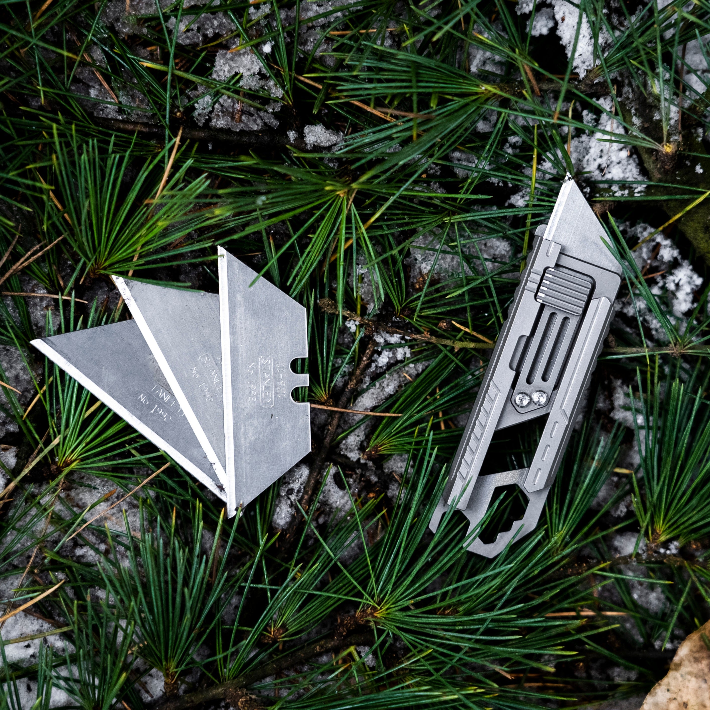 EdgePro-EDC Titanium Knife Blade Multi-Tool Outdoor Gear Pocket Gadget