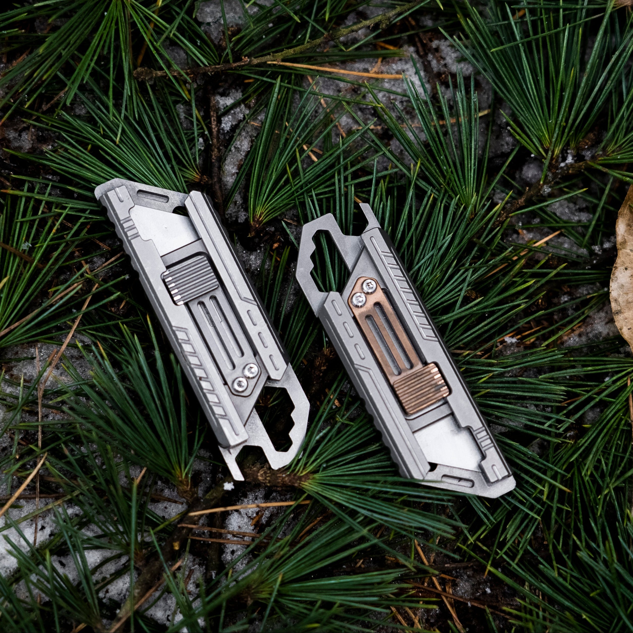 EdgePro-EDC Titanium Knife Blade Multi-Tool Outdoor Gear Pocket Gadget