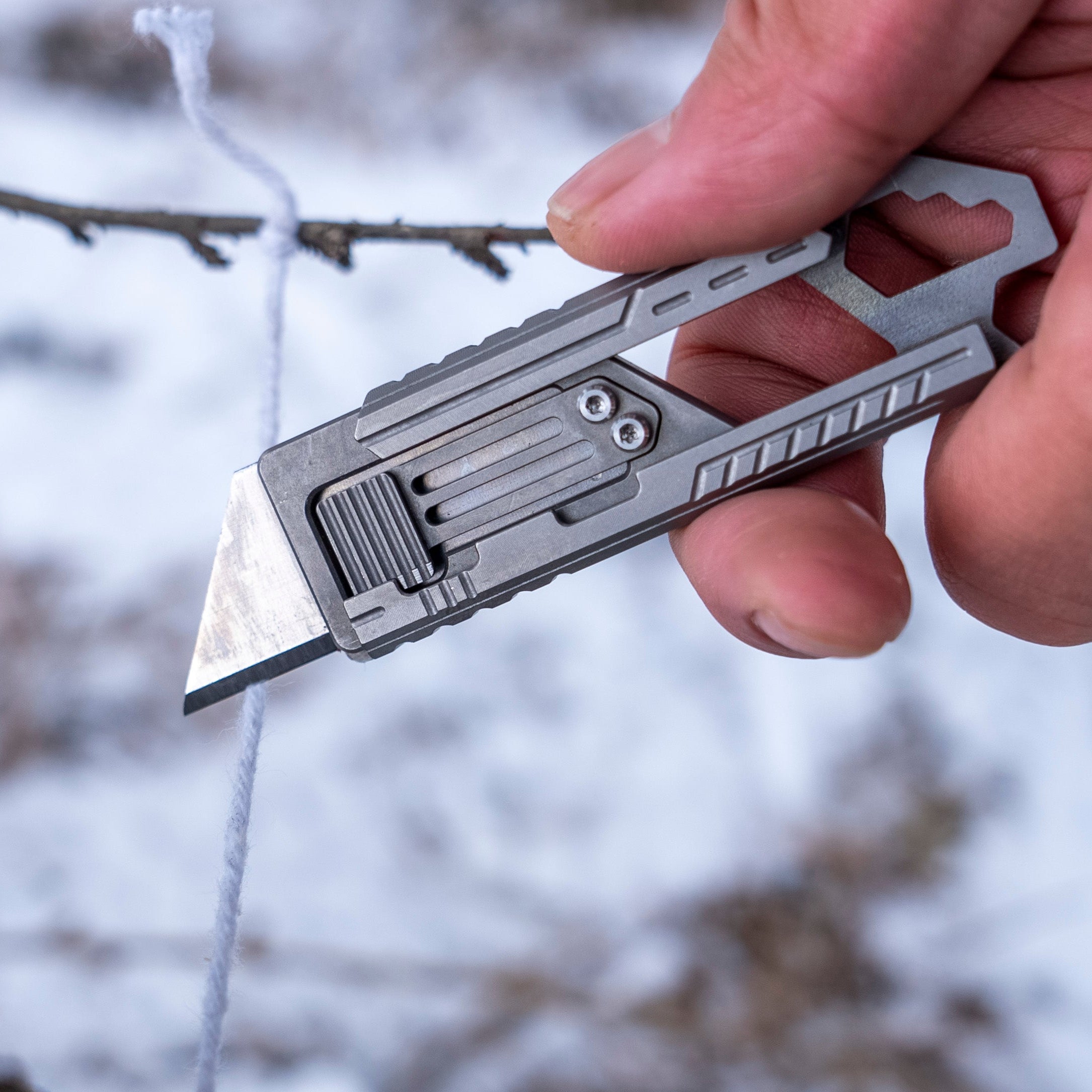EdgePro-EDC Titanium Knife Blade Multi-Tool Outdoor Gear Pocket Gadget