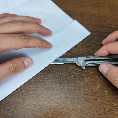 Titanium Folding Knife EDC Tool Surgical Blade Outdoor Gear Gadget