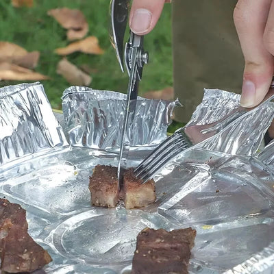 The Orion:6-in-1 Outdoor EDC Multi-Tool Cutlery Set