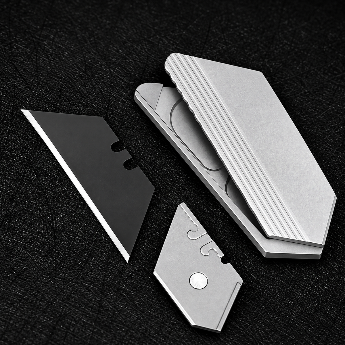 Titanium EDC Safety Lock Box Cutter