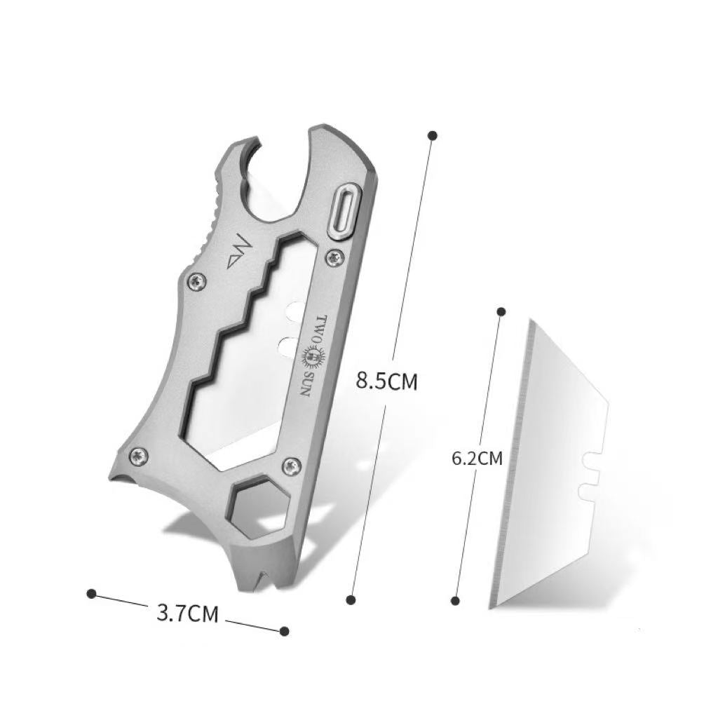 TitanMate Titanium EDC Multi Tool Knife