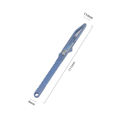 Lightweight Titanium Pocket EDC Cutting Tool